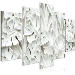 Artgeist, Bilder, Alabaster Garden (5 Parts) Wide (100 x 50 cm)