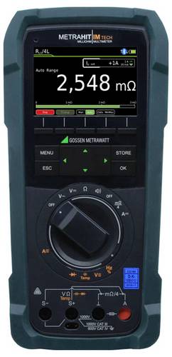 Gossen Metrawatt METRAHIT IM TECH BT Hand-Multimeter kalibriert (DAkkS-akkreditiertes Labor) digital DAkkS kalibriert CAT III