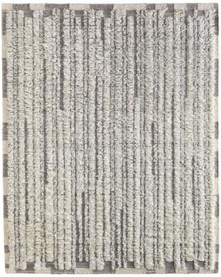Grand Bazaar Saena Hand Woven Stripes Transitional Area Rug