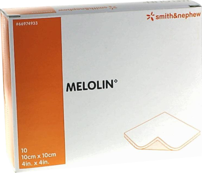 Smith & Nephew GmbH MELOLIN 10x10 cm Wundauflagen steril 10 St 03170748