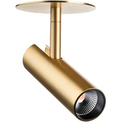 SG LEUCHTEN LED-Einbaustrahler 15W Konverter 320859 dimmbar 1LED ms 2700K weiß 680lm ms matt