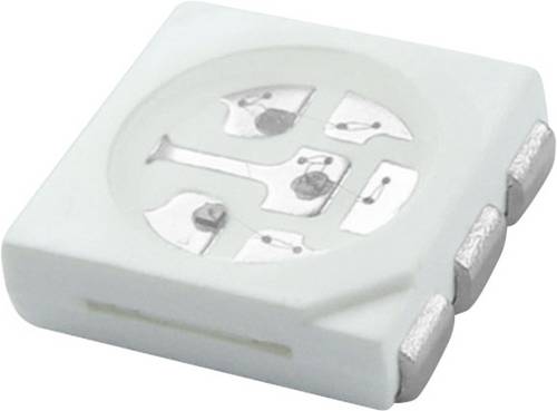 TRU Components SMD-LED 5050 Warmweiß 120° 20mA 3.4V