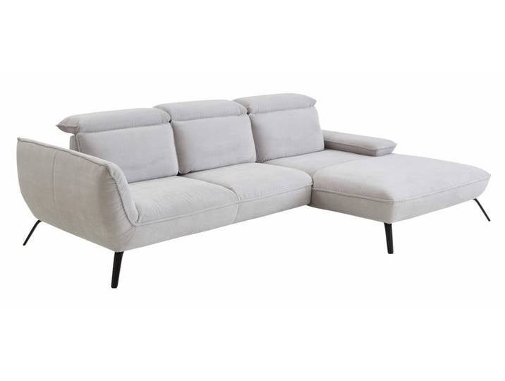 Moderano Longchairkombination BETA, silber, Stoff