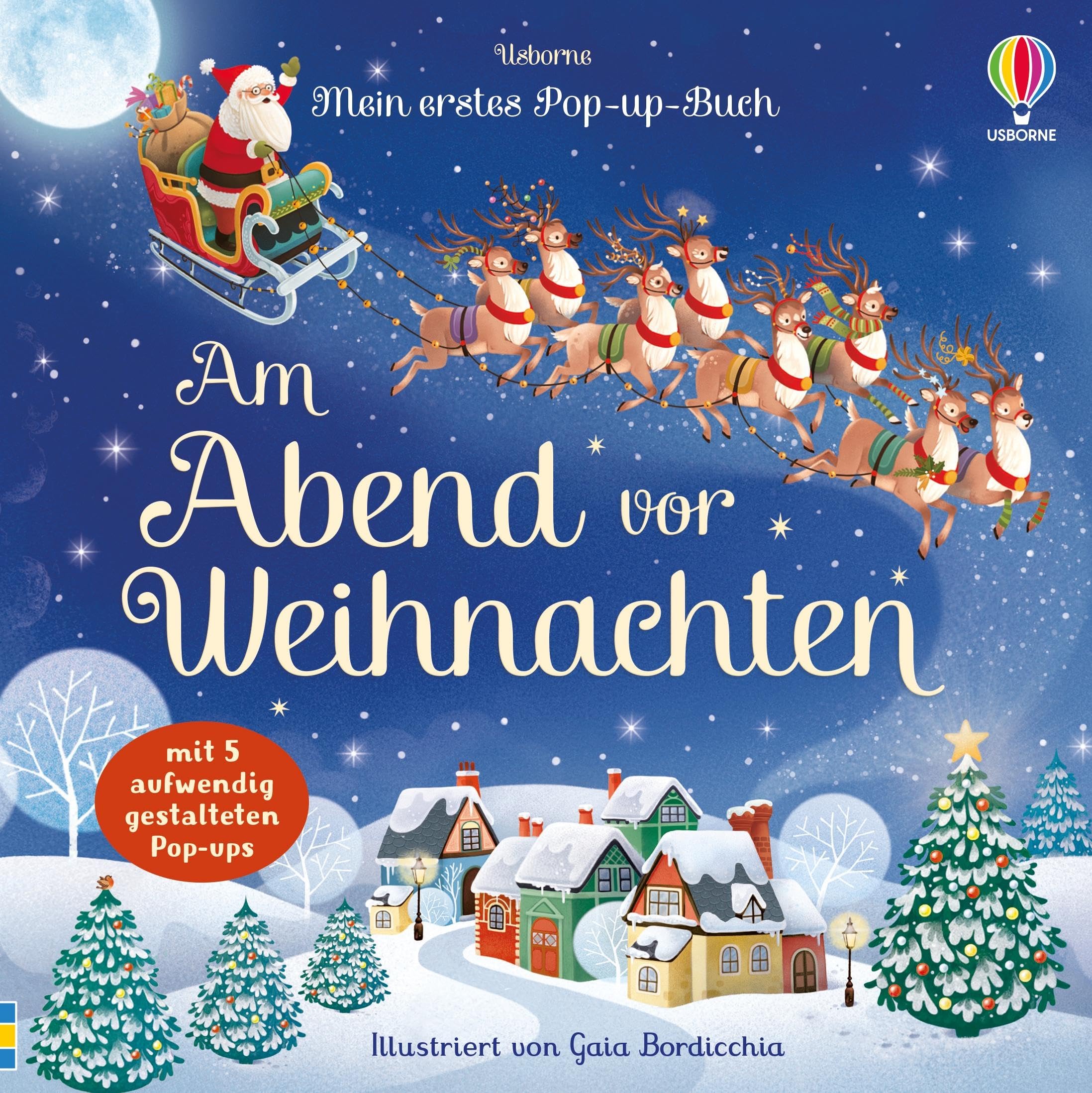 Mein erstes Pop-up-Buch: Am Abend vor Weihnachten: mit 5 aufwenig gestalteten, weihnachtlichen Pop-ups - ab 3 Jahren - Preis vom 09.10.2026 07:28:09 h