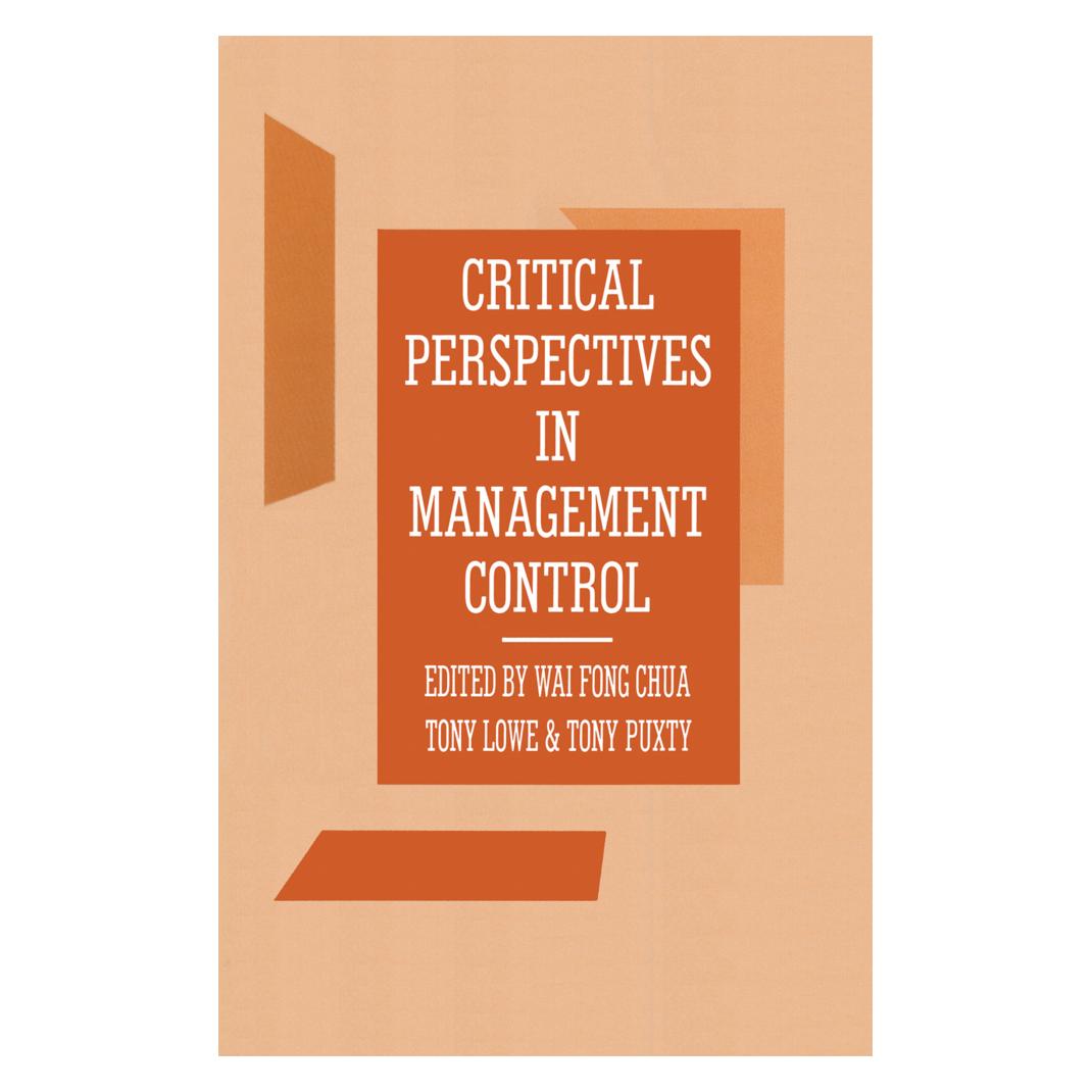 Springer Critical Perspectives in Management Control (Englisch, Softcover, Tony Lowe, Tony Puxty, Wai Fong Chua) (55810708)