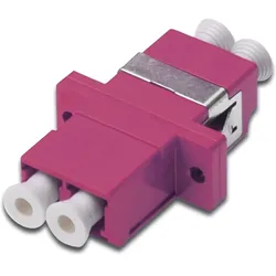 Digitus LWL Kupplung, Duplex, LC auf LC, MM OM4