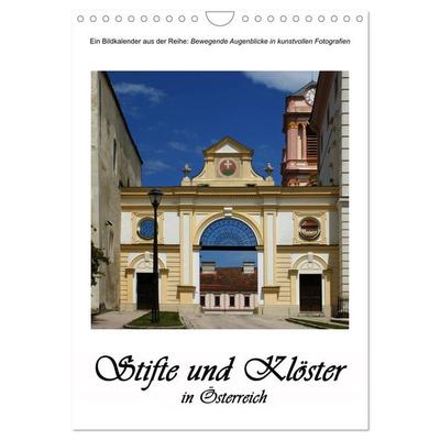 Stifte und Klöster in Österreich (Wandkalender 2026 DIN A4 hoch), CALVENDO Monatskalender