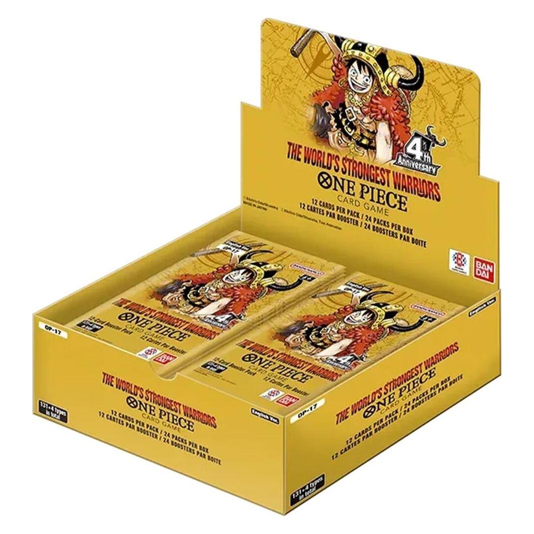 Bandai One Piece OP-17 Box 24 (Englisch, Booster Display) (CAR3141)
