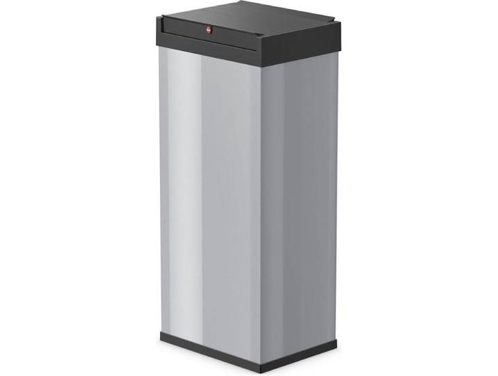 Hailo Big-Box Swing XL Prullenbak - 52 l - Zilver