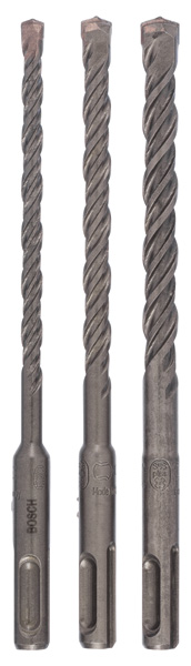 Bosch SDS plus-5 Hammerbohrer-Set, 3-tlg., 6/8/10 mm 1617000117