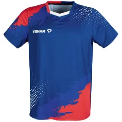 Tibhar, Unisex, Sportshirt, France (L), Blau