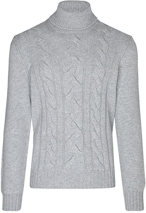 GRAN SASSO Rollkragenpullover  hellgrau   54 54