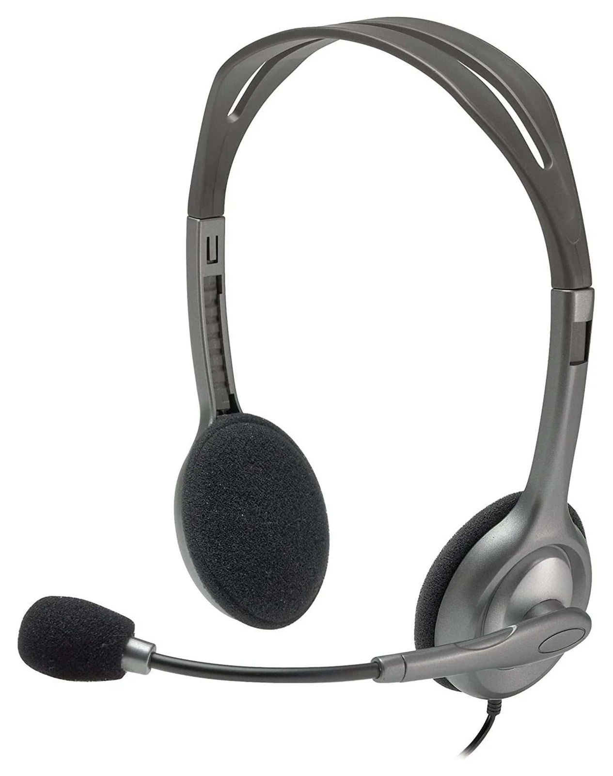 Logitech H110 Stereo Hoofdtelefoon - Zilver