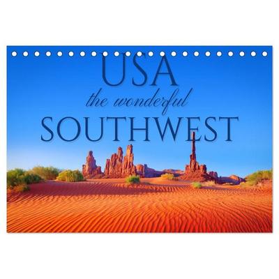 USA the wonderful Southwest (Desk Calendar 2027 DIN A5 landscape), CALVENDO 12 Month DeskCalendar