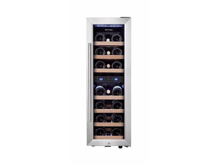 Sonnenkönig Cava 1900 Dual Weinkühlschrank – Weinkühlschrank freistehend – silber