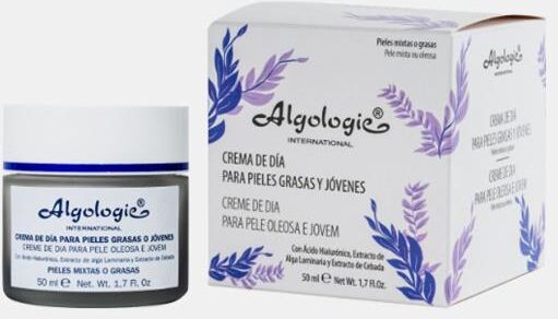 ALGOLOGIE CREME DE DIA PARA PELE OLEOSA E JOVEM 50ml
