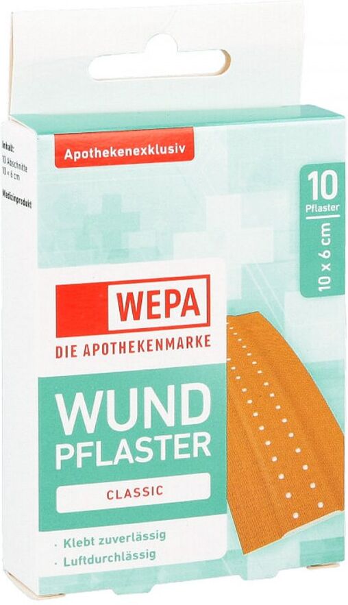 Wepa Wundpflaster Classic 6 cmx1 m 1stk