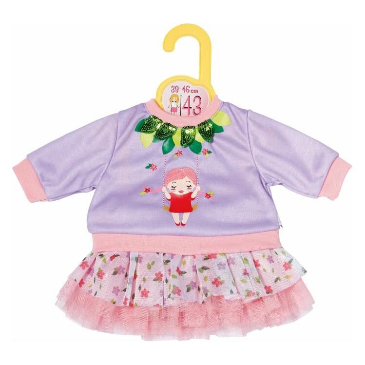 Zapf Creation Dolly Moda Pulli+Tutu Baumschaukel,43 cm (871454)