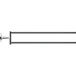Duravit Starck T Handtuchhalter 0099411000 Halter chrom, zweiarmig, beweglich
