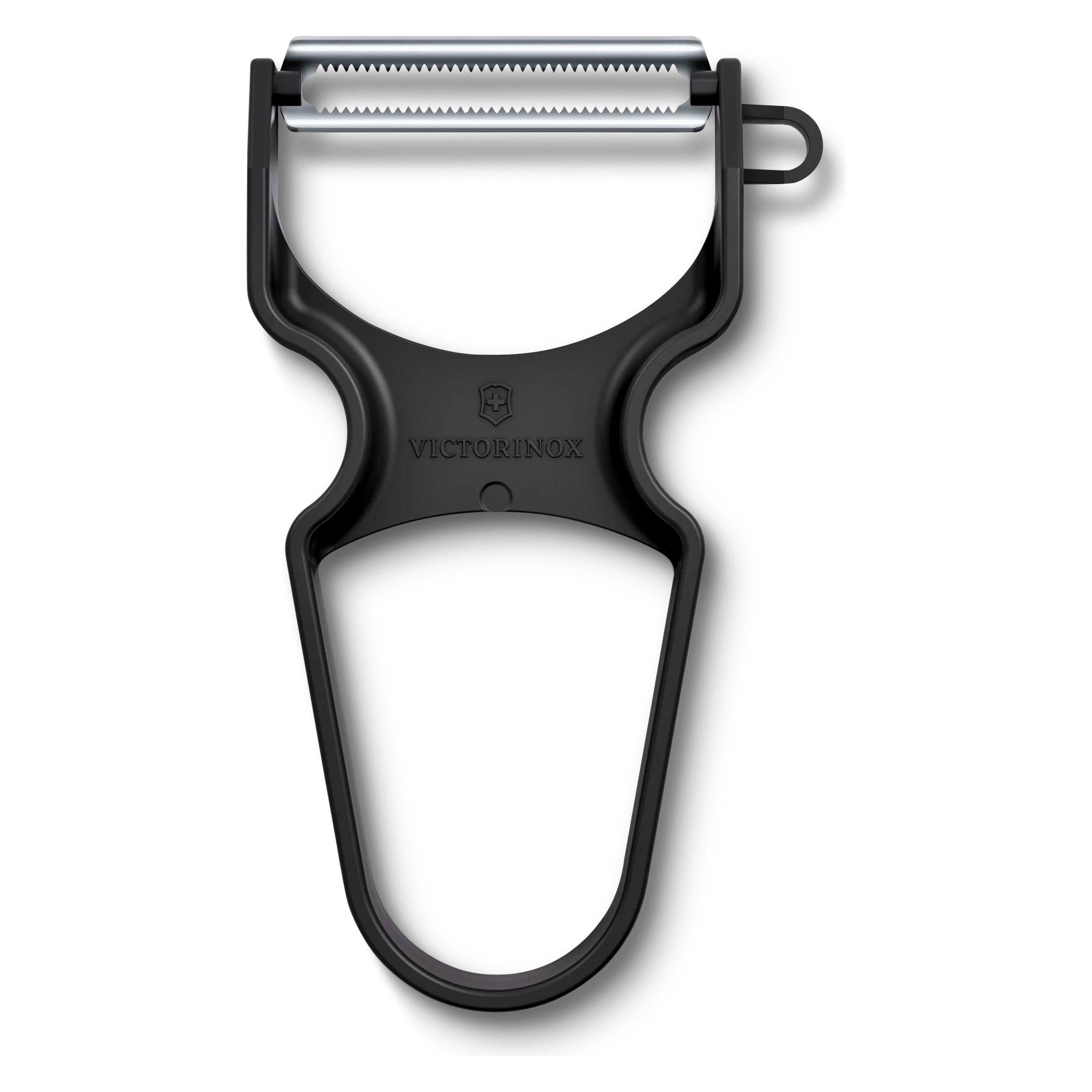 Victorinox Sparschäler Rapid mit Mikrozahnung, Schwarz (6.0933.3)