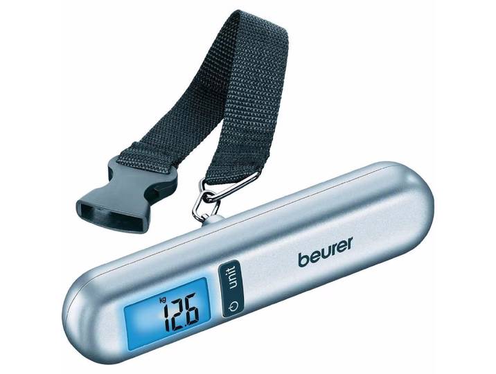 Beurer LS 06 Kofferwaage – Camping Zubehör – grau