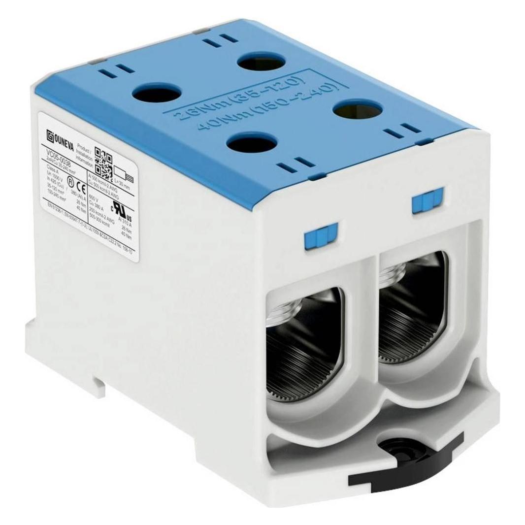Ouneva Group VC05-0038 Verteilerblock Blau 1 St. (VC05-0038)