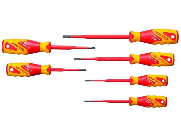 Gedore - Jeu De Tournevis Vde 2162-2172 Pz-06 Cruciforme\, Vis À Fente R742641