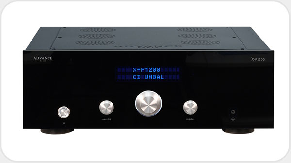 Advance Paris X-P1200 Stereo Vorverstärker *schwarz* AA29207