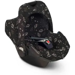 Dooky, Kindersitz Zubehör, Babyschalenbezug - Leaves Black