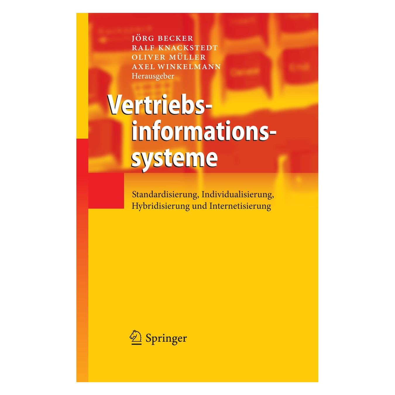 Springer Vertriebsinformationssysteme (Deutsch, Hardcover, Axel Winkelmann, Jörg Becker, Oliver Müller, Ralf Knackstedt) (9783642118586)