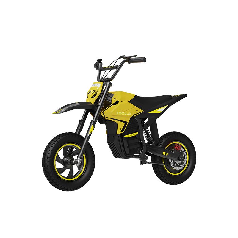 GigaBlue K7 JuniorCross - Elektro-Kindermotorrad 400W Motor, 12 Zoll | 3 Fahrstufen | Rot, Blau oder Gelb