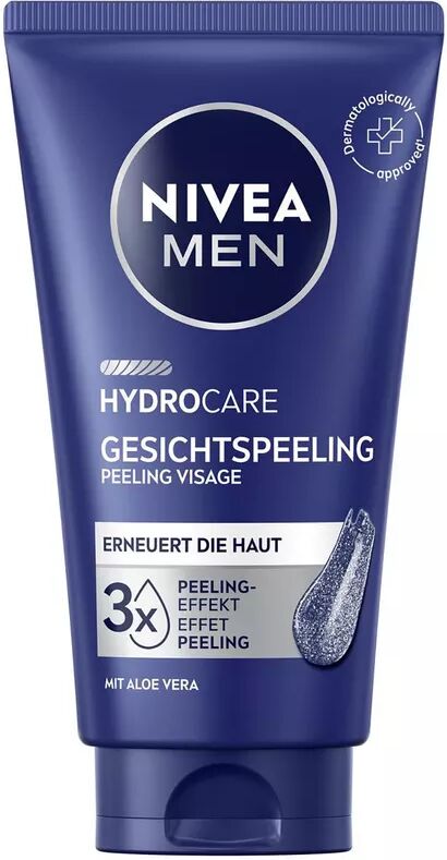 Nivea - Gesichtspeeling Cleansing Hydrocare, Men, 75 ml