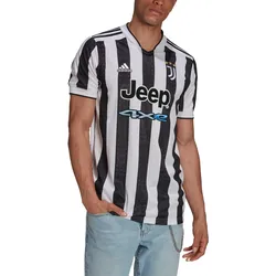 adidas FC Juventus Turin Heimtrikot 2021/22 schwarz/weiß S