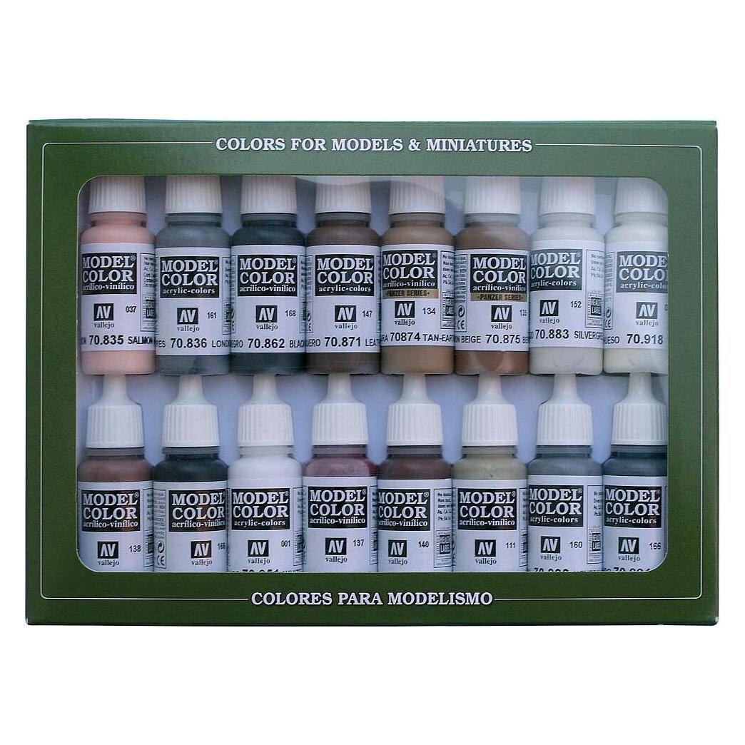 Wittmax Model Color set 'Equestrain' 16 colors (17 ml) (70144)