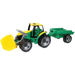 GIGA TRUCKS Traktor+Frontl.+Anhänger, SK