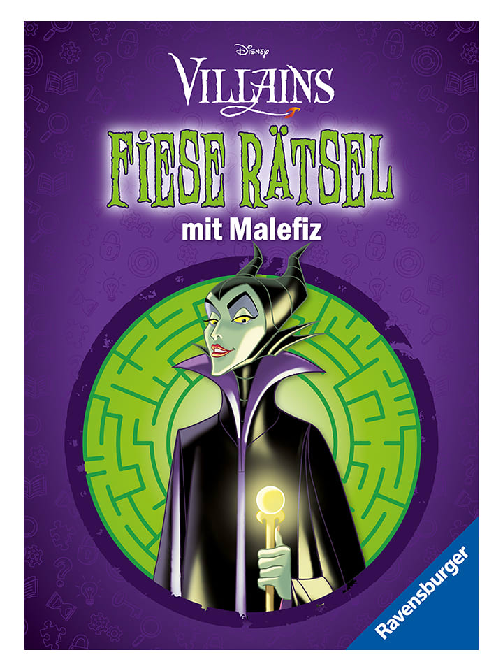 Ravensburger Rätselbuch "Disney Villains - Fiese Rätsel mit Malefiz" - onesize