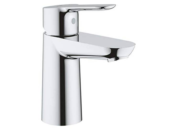 GROHE BauEdge Robinet de salle de bain - batterie de lavabo monocommande\, taille S avec cartouche en céramique chromé 23330000