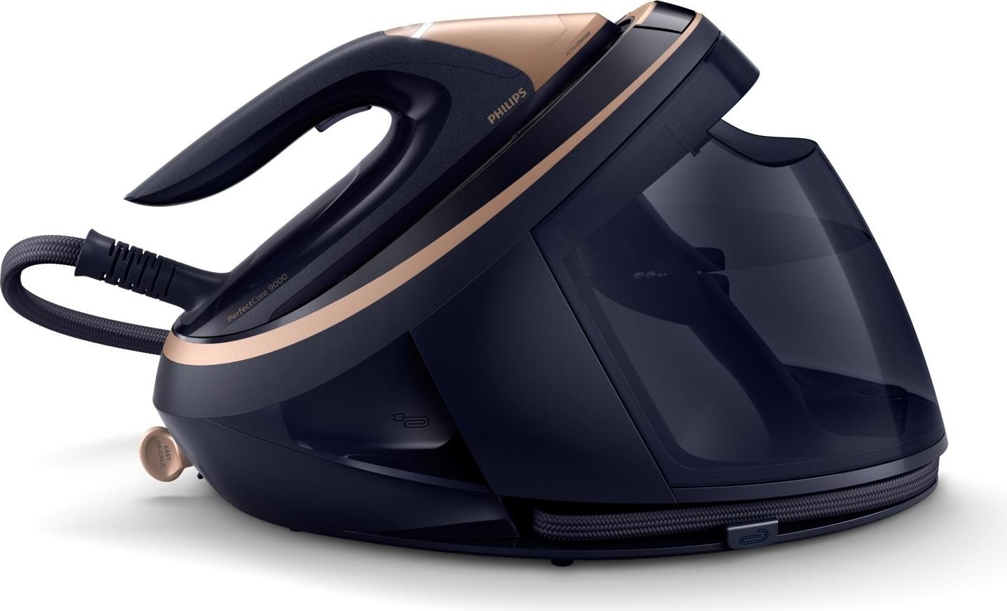 Philips PSG9050/20 Stoomstrijkstation, 3100 W, 1,8 liter, SteamGlide-zool, zwart
