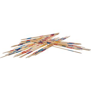 Eichhorn Geschicklichkeitsspiel 100004591, Outdoor-Mikado, aus Bambus, für 1-x Spieler, ab 3 Jahre