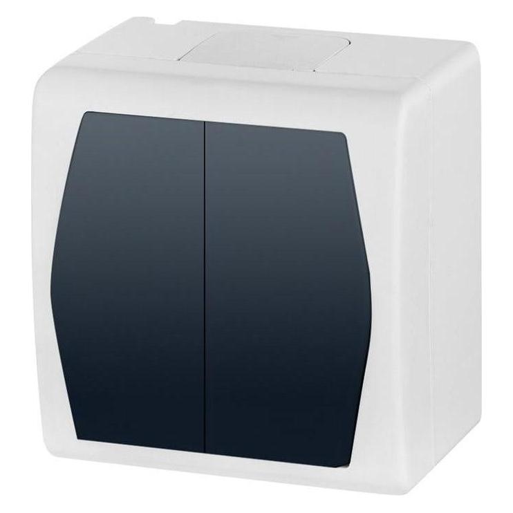 Elektro-Plast SWITCH HERMES 2 1002-01 WHITE GREY (36520572)