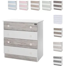 Lorelli, Kommode + Sideboard, Kommode Dresser 81 x 50 x 86 cm (50 x 81 x 86 cm)