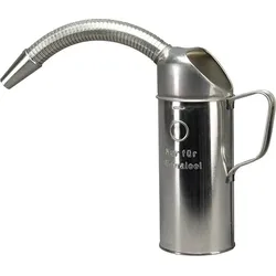 PRESSOL Messbecher Weissblech 1,0l flexibler Ausguss