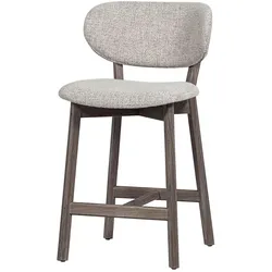 Tchibo - Woood Barhocker »Udar« mit Holzrahmen - 51x58x94cm - braun -