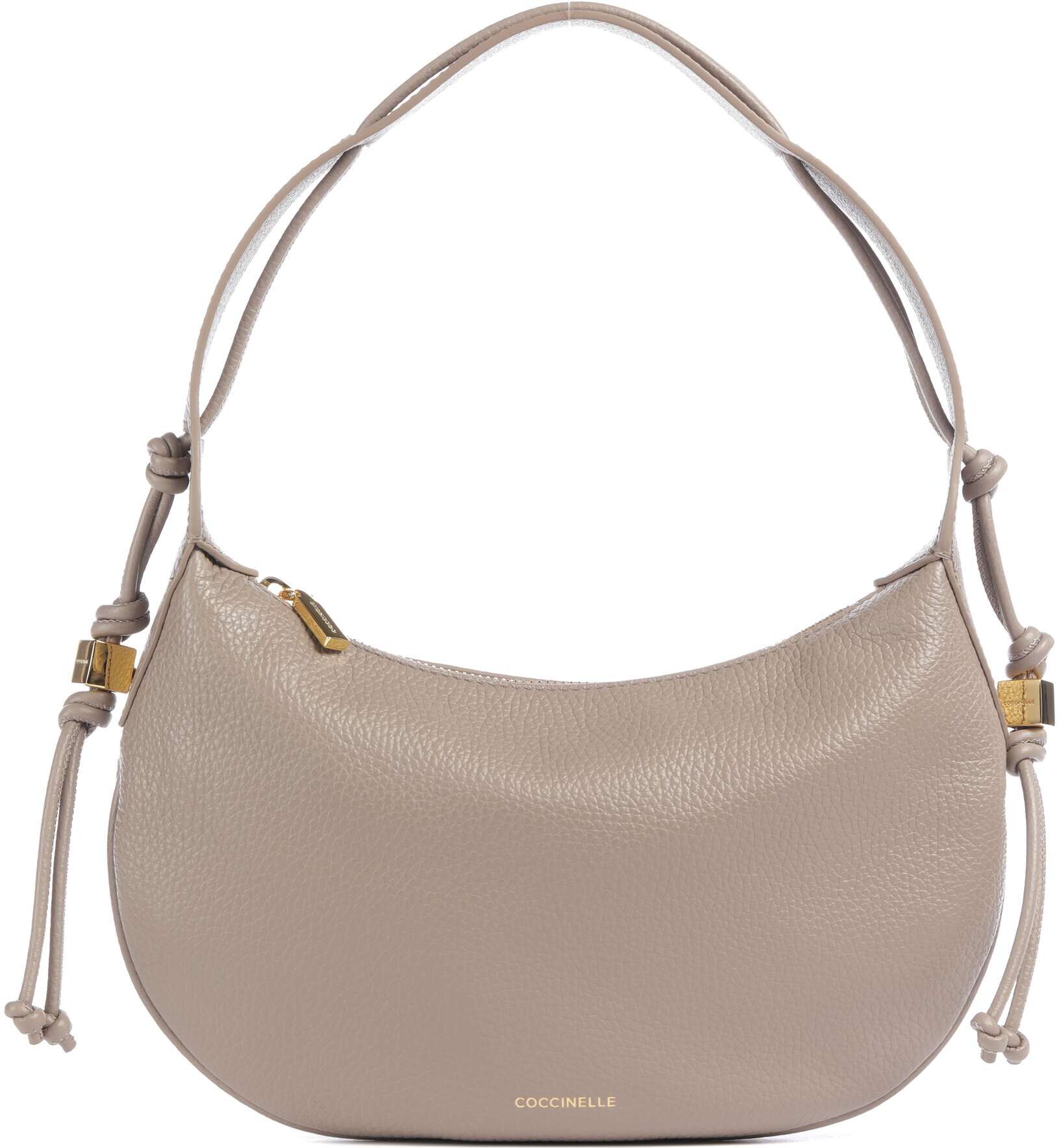Coccinelle Thess   Leather Shoulder bag   brown