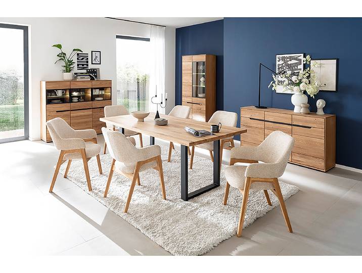 Highboard - 153 cm 153 x 129 x 41cm Braun