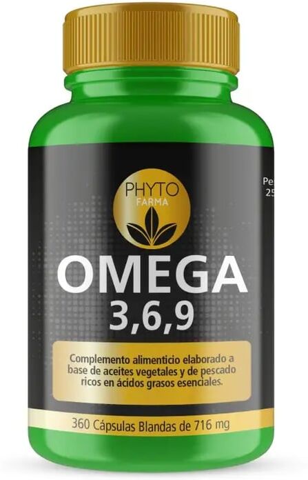 Phytofarma Omega 3 6 9 360 Perlas