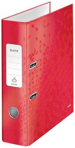 Leitz Ordner DIN A4 Rückenbreite: 80mm Rot 2 Bügel 10050026