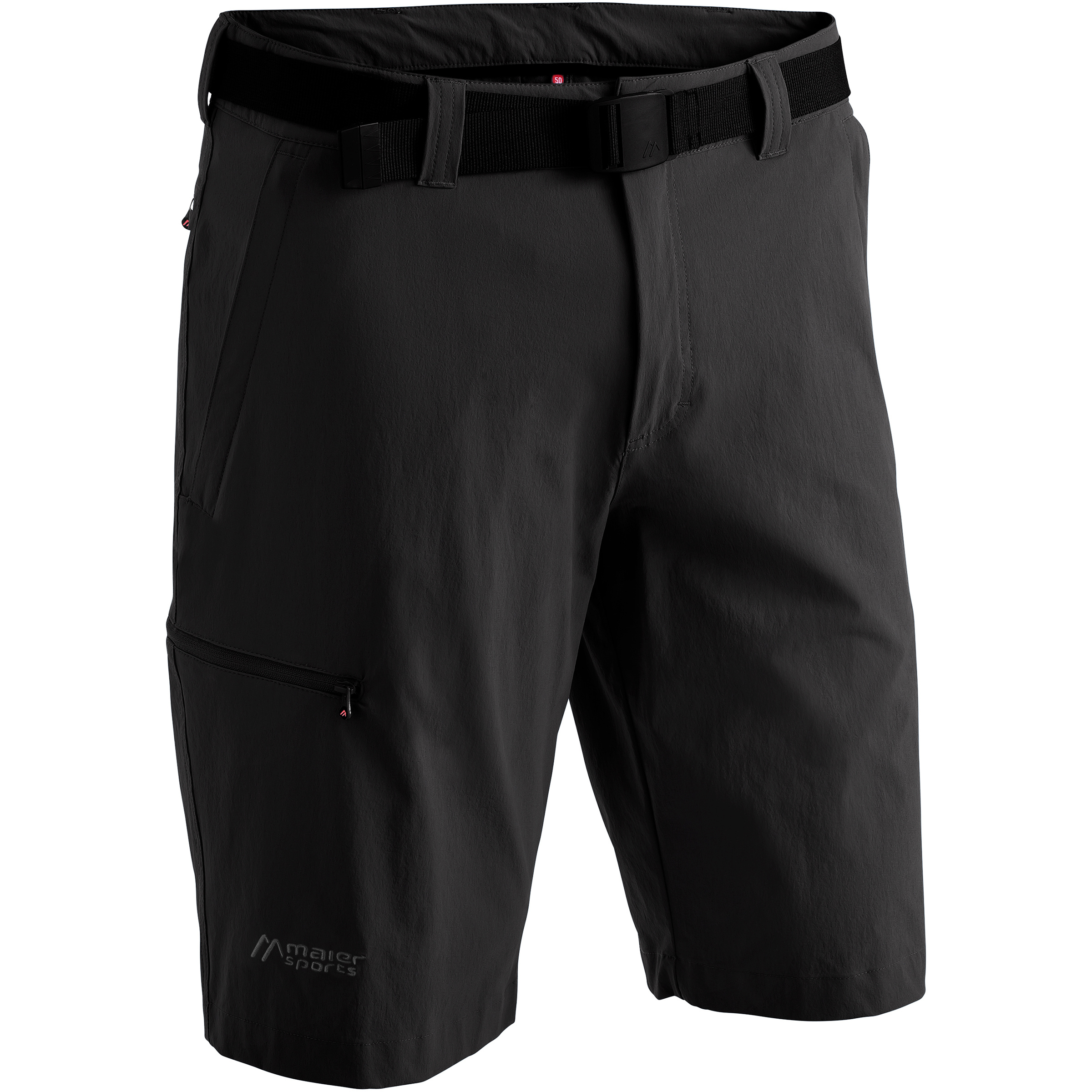 Maier Sports Huang Herren Kurze Hosen schwarz Größe XS Camping Winddicht Wasserabweisend