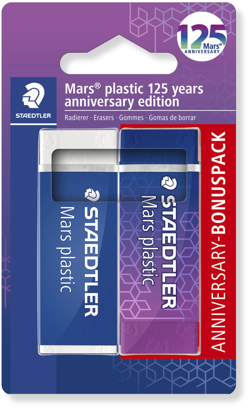 STAEDTLER Radiergummi Mars plastic 52650MABK2