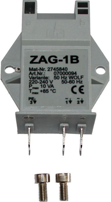 Wolf Cgb Zündtrafo 274584099 50 Hz, für CGB-2, 1-polig, ZAG 1 B